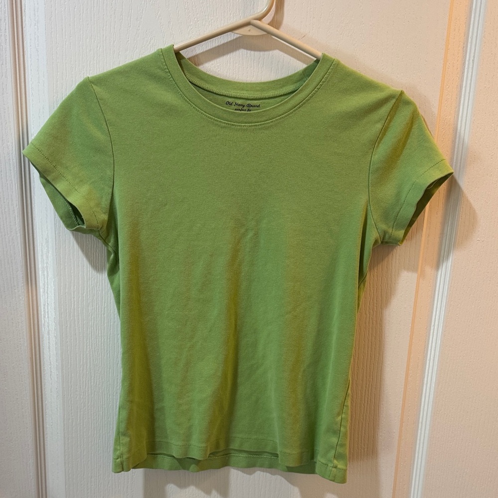 Old Navy Fresh Green Short Sleeve Tee